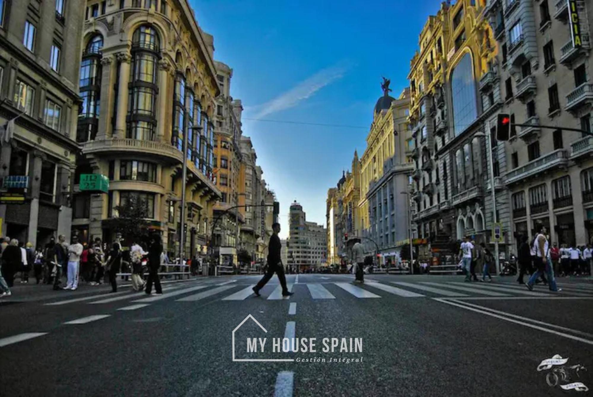 Myhousespain - Modern Penthouse Close To Gran Via - Big Terrace Madri Exterior foto