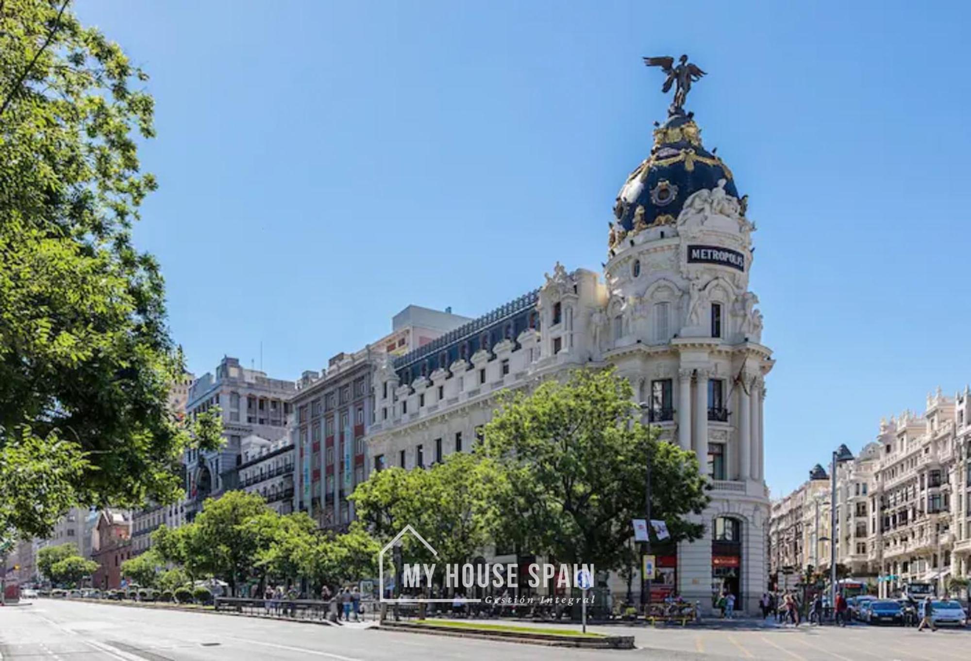 Myhousespain - Modern Penthouse Close To Gran Via - Big Terrace Madri Exterior foto